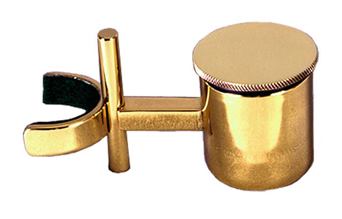 Bishop Oil Stock | Crozier Attachment | Brass