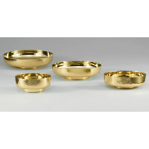 Bowl Paten | Round Hammered Finish | 4 sizes