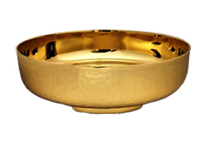 Bowl Paten | Round Hammered Finish | 4 sizes