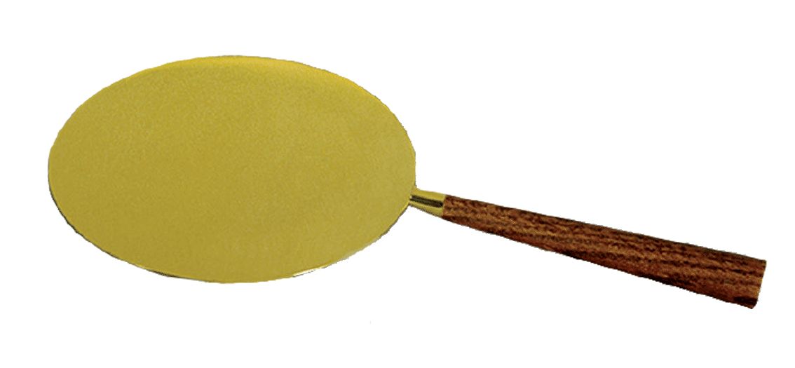 Communion Paten | Walnut Stained Wood