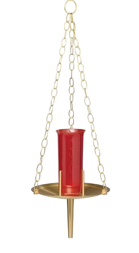 Electric Hanging Sanctuary Lamp (24" Ht)
