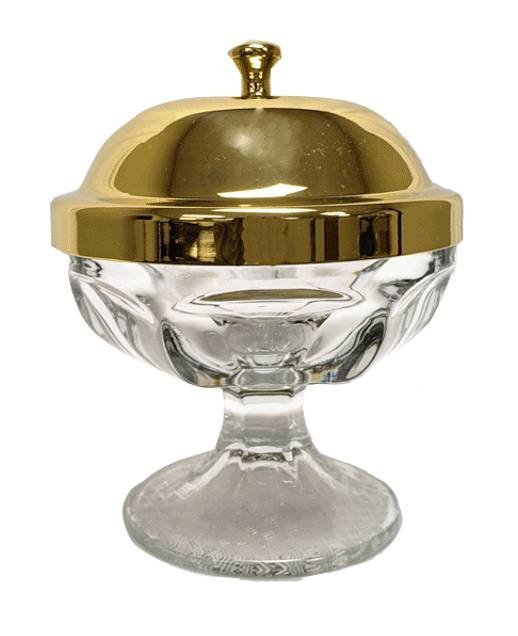 Ablution Cup | Beveled Glass Base