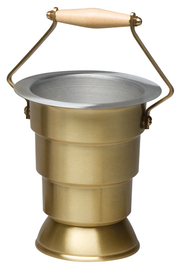 Holy Water Bucket, Satin Bronze
