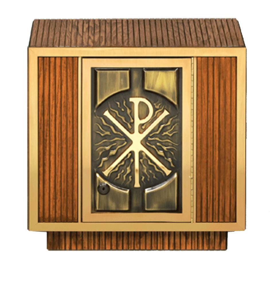 Tabernacle | Chi Rho Design | Red Oak Wood