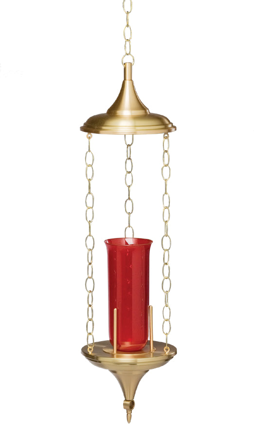 Electric Hanging Sanctuary Lamp (36" Ht)