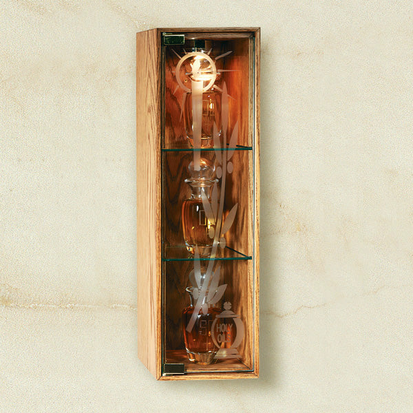 Ambry Cabinet | Etched Glass