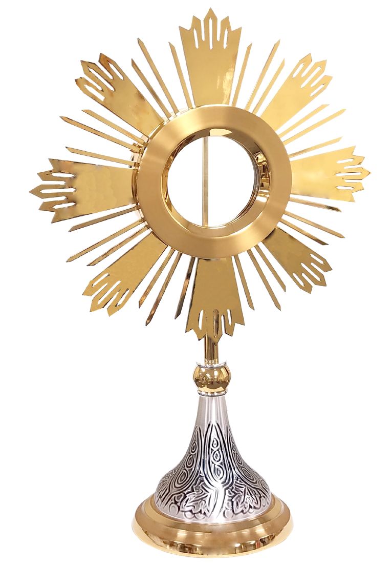 Ostensoria | Gold & Silver Plate | 28”