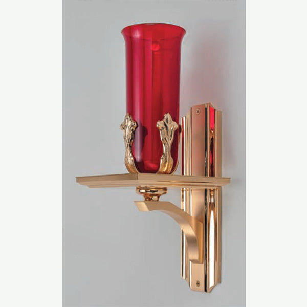Combination Finish Bronze Wall Bracket Sanctuary Lamp: 4414 Style