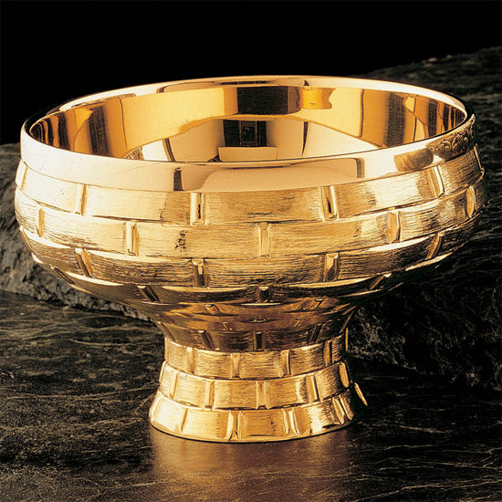 Wicker Work Motif Open Ciborium