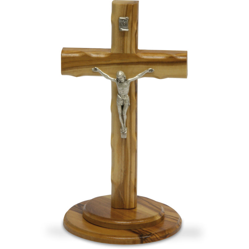 Slabbinck Olive Wood Altar Crucifix (2-9/16")