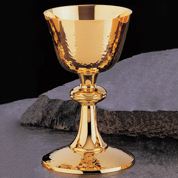 Hammered Motif Memorial Chalice Only