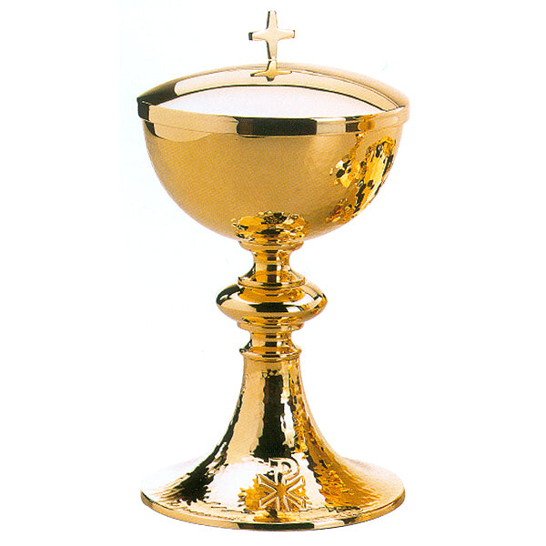 Hammered PX Symbol Motif Ciborium