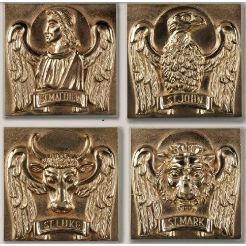 Bronze "Evangelists" Symbol/Emblem: Style 5188 - 8" Ht