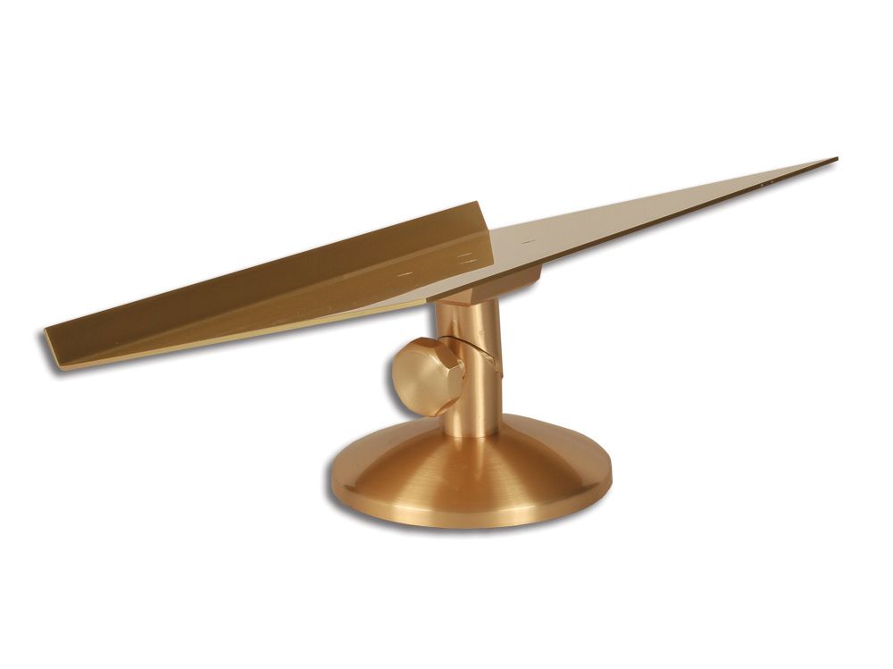 Pupitre pour Bible/Missel en bronze : Style 5597 - 5" H