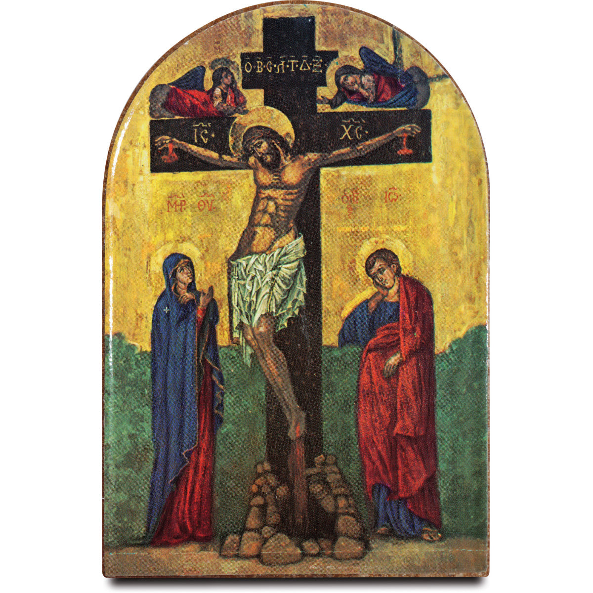 Slabbinck Icon - Crucifixion (3-15/16" x 5-33/64")