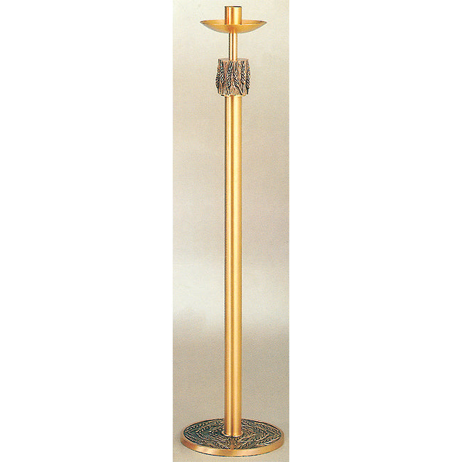 Chandelier pascal en bronze : style 5757 - 122 cm de hauteur - Douille de 4,9 cm