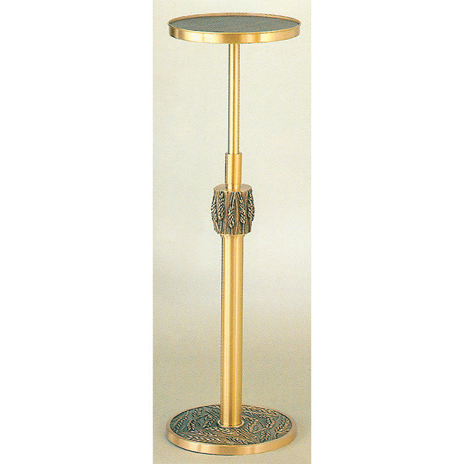 Bronze Adjustable Pedestal Stand: 5757 Style - 29" to 51" Ht
