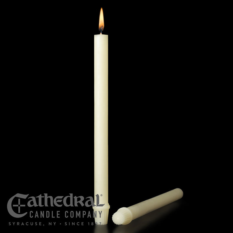 Altar Candle Small Diameter (11/16" x 9-1/4"), Long 8, 48/box