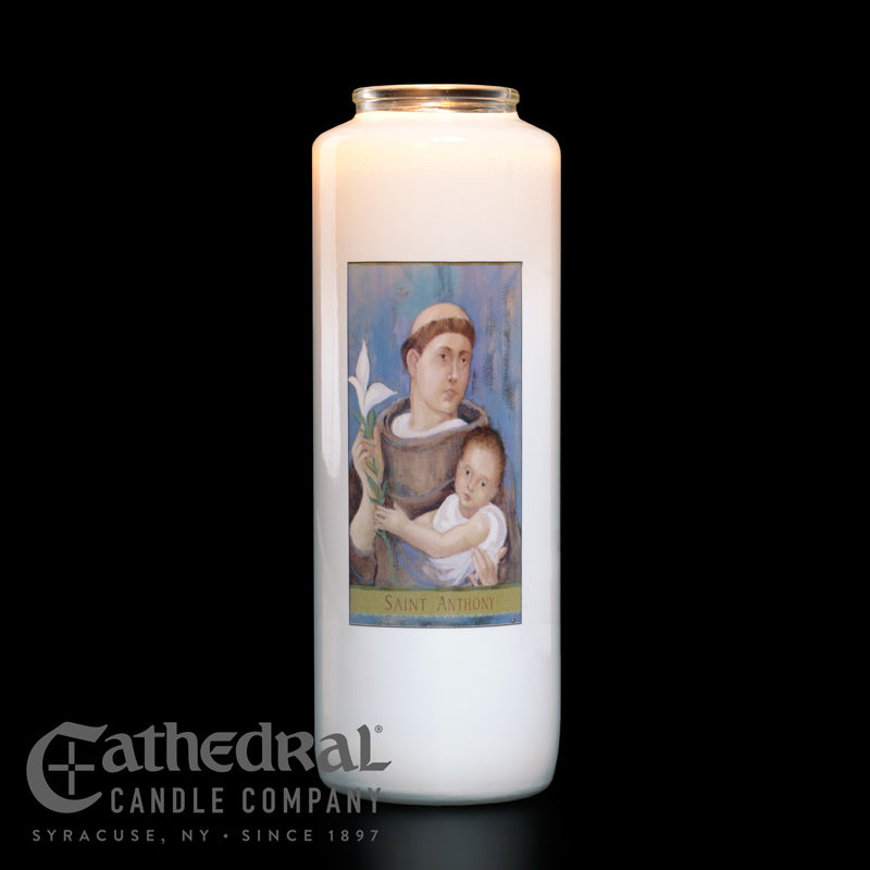 6-Day Glass Candle (12/cs) - Various Devotions