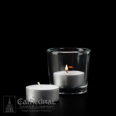 Tealights Disposable Metal Cups