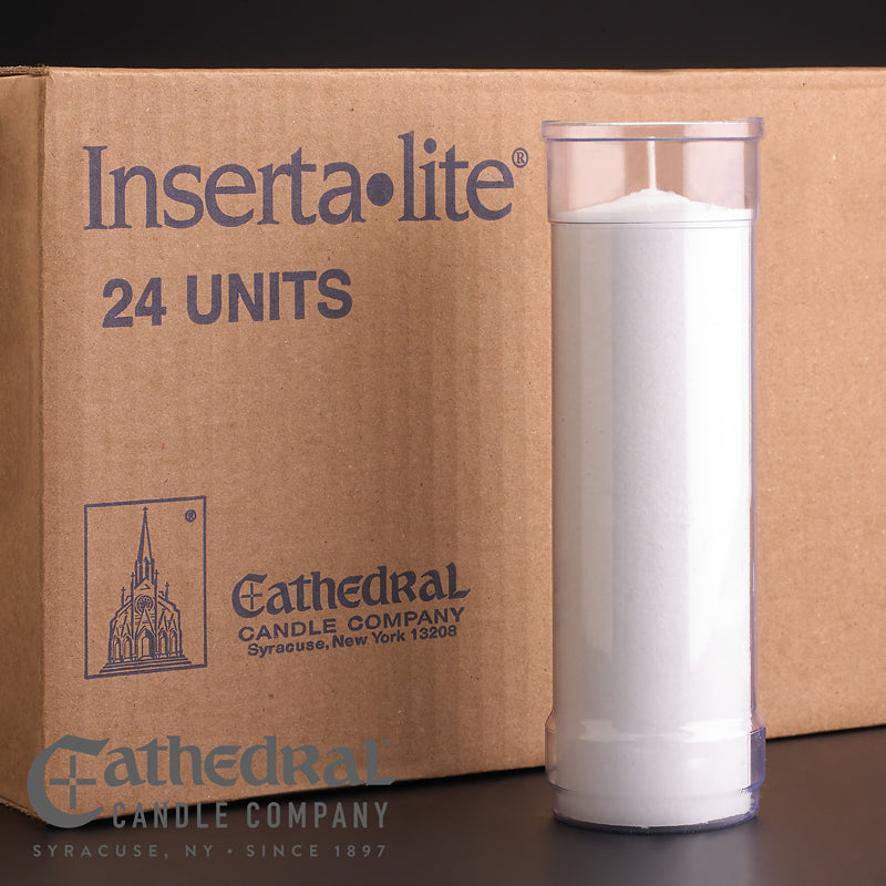 6-Day Clear Candle Insert (Plastic)