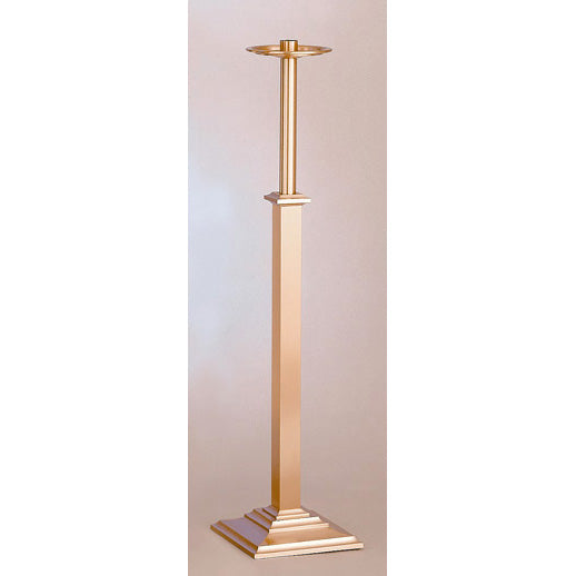 Bougeoir en bronze à plancher fixe : Style 5959 - 44" H