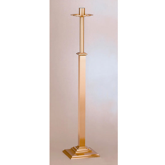 Cierge Pascal Fixe en Bronze : Style 5959 - 122 cm H - Douille 4,9 cm