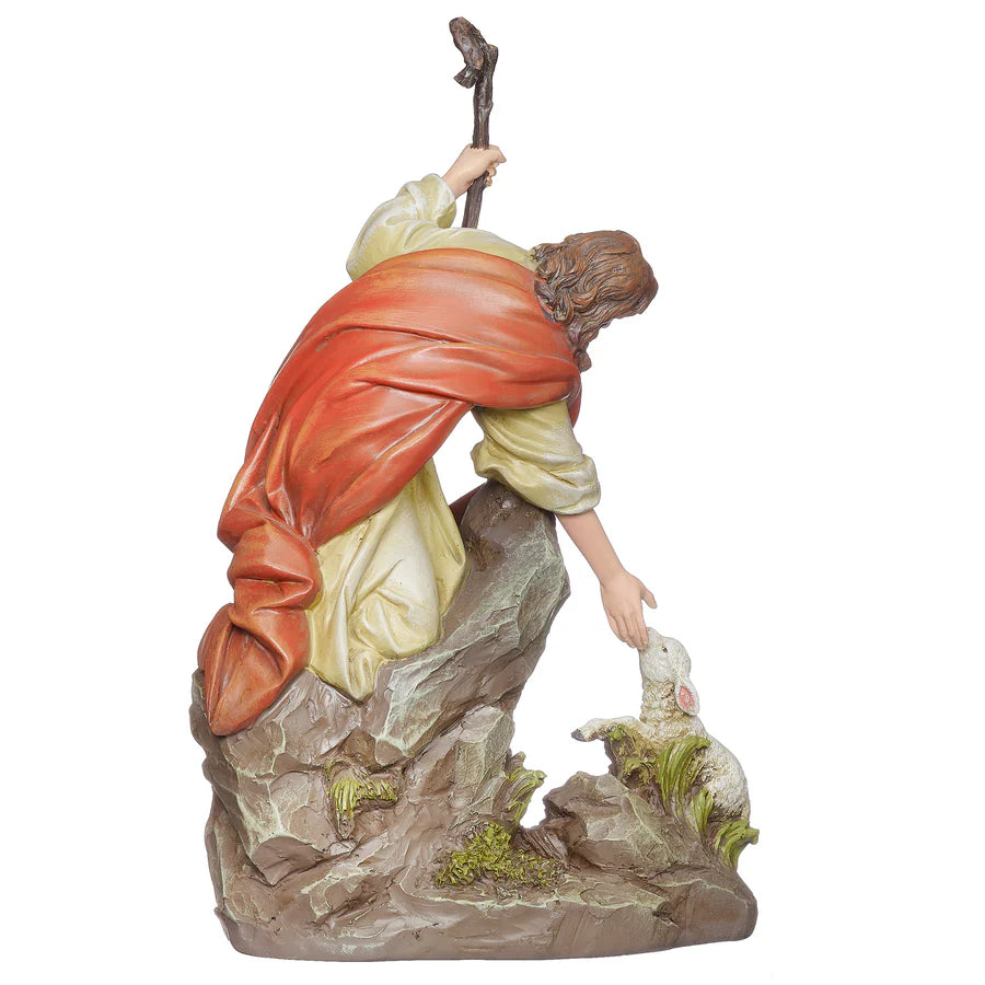 Jesus with Lamb Figure (10.5") - Renaissance Collection