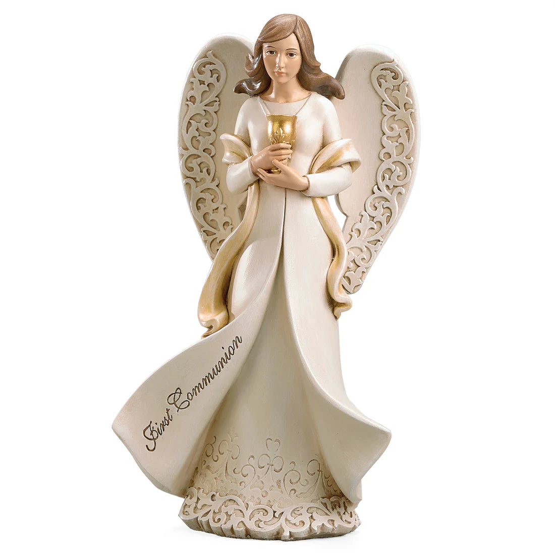 Communion Angel with Chalice Figurine (9")