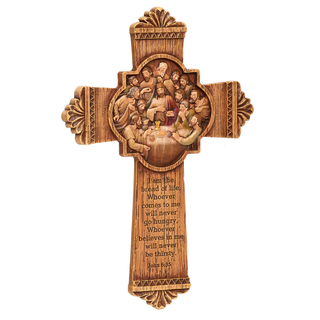 Joseph's Studio Last Supper Wall Cross (10.25")