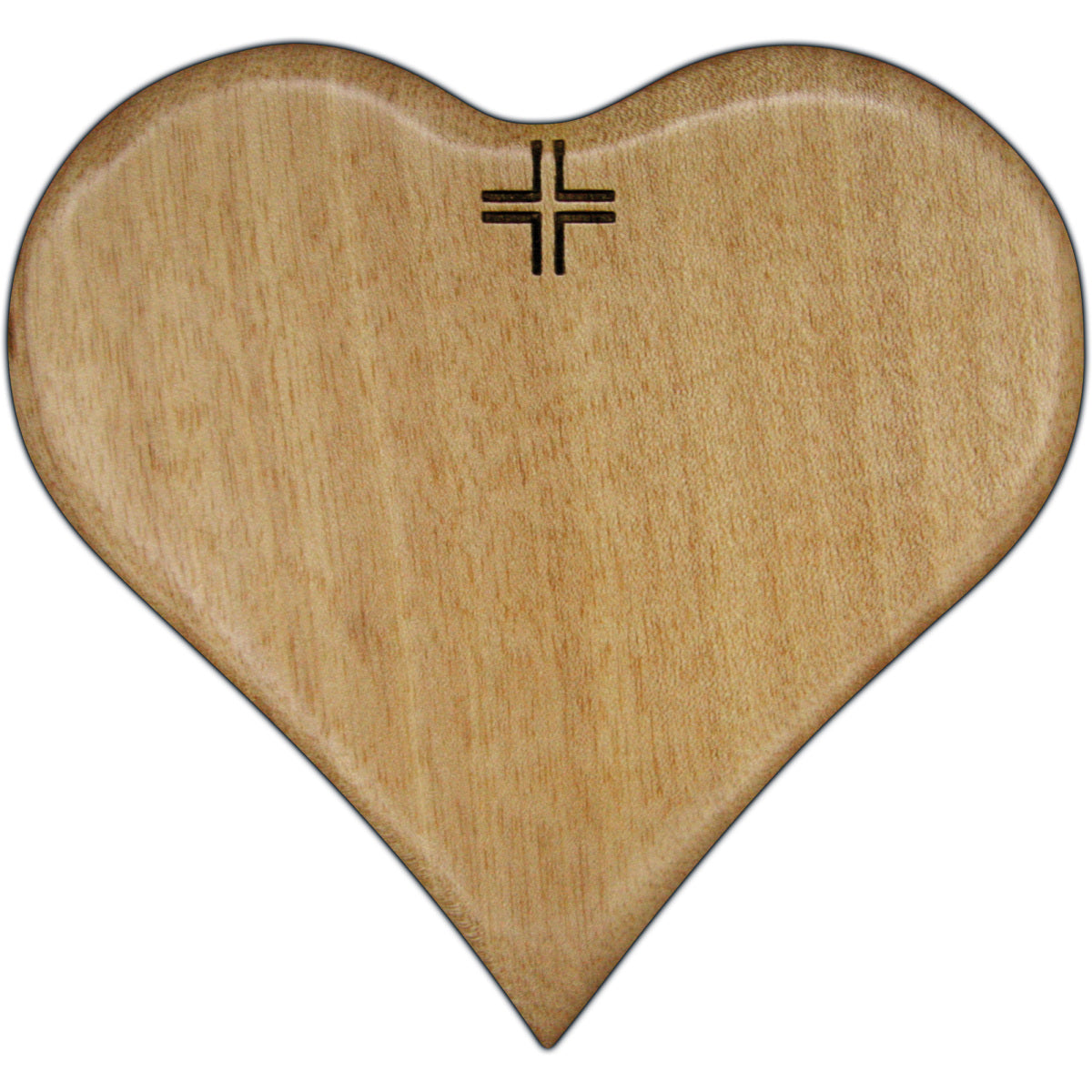 Slabbinck Wooden Heart Cross (5-33/64")