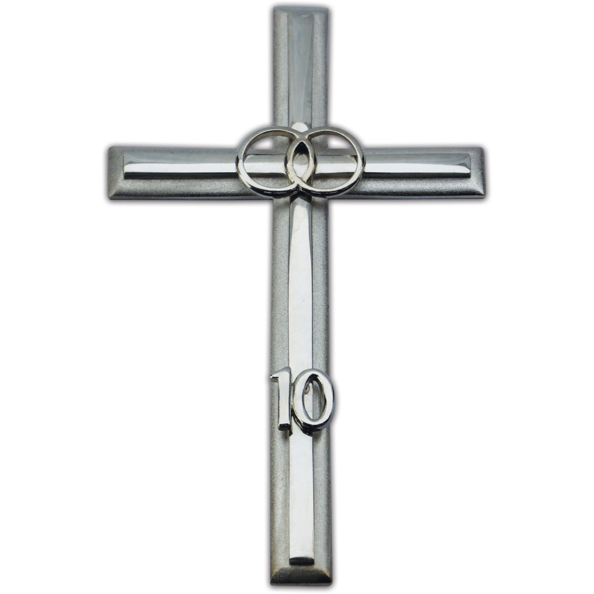 Slabbinck 10th Wedding Anniversary Cross (6")