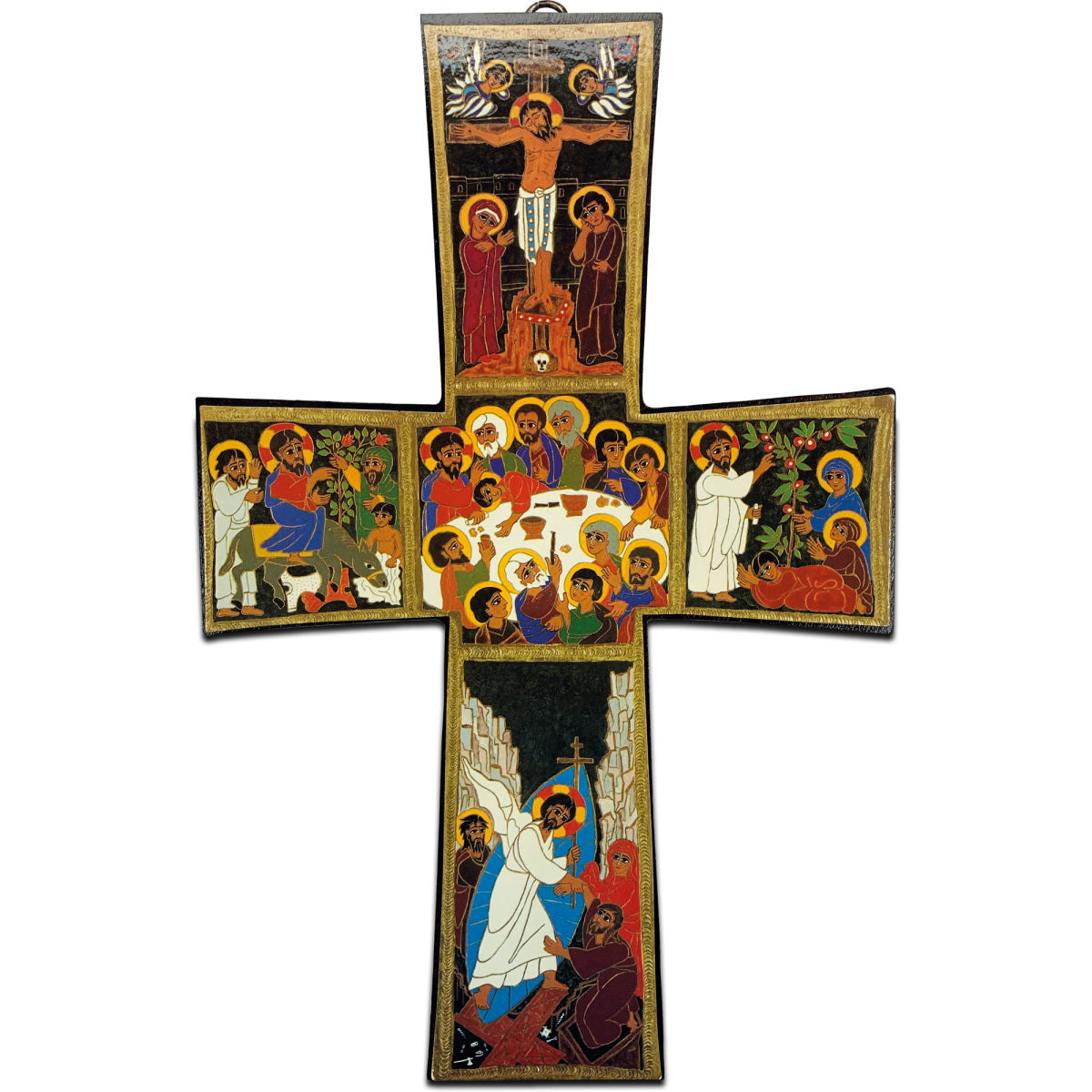 Slabbinck Easter Icon-Cross (12-19/32")