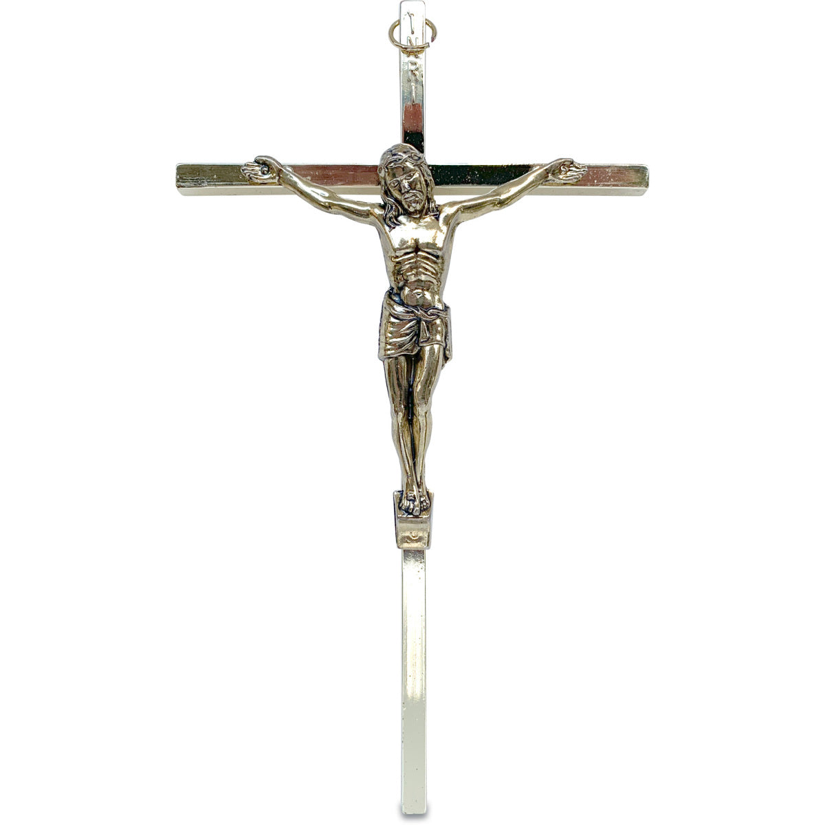 Slabbinck Brass Crucifix (7-7/8")