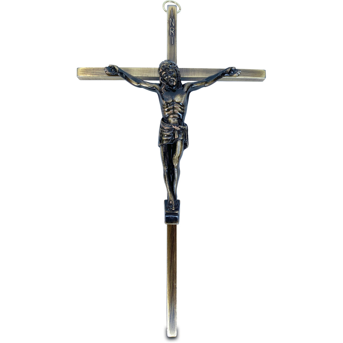 Slabbinck Brass Crucifix (7-7/8")