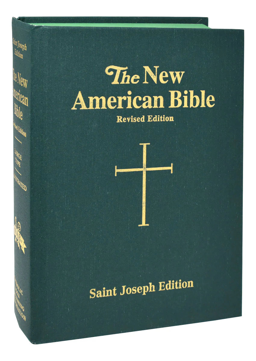 St. Joseph New American Bible Full Size Edition - Green Cover
