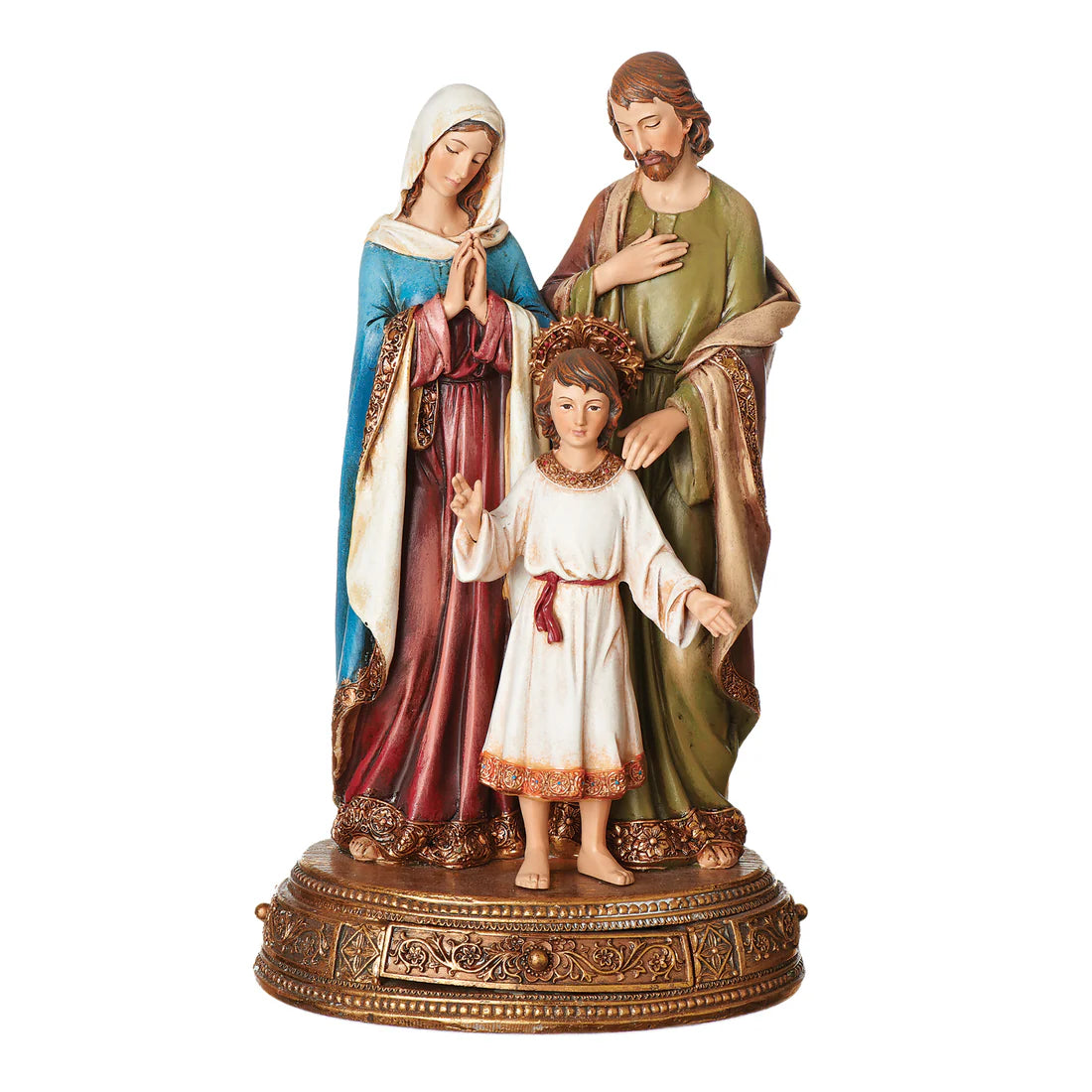 Joseph's Studio Holy Family with Young Jesus Figure (10.5") - Renaissance Collection