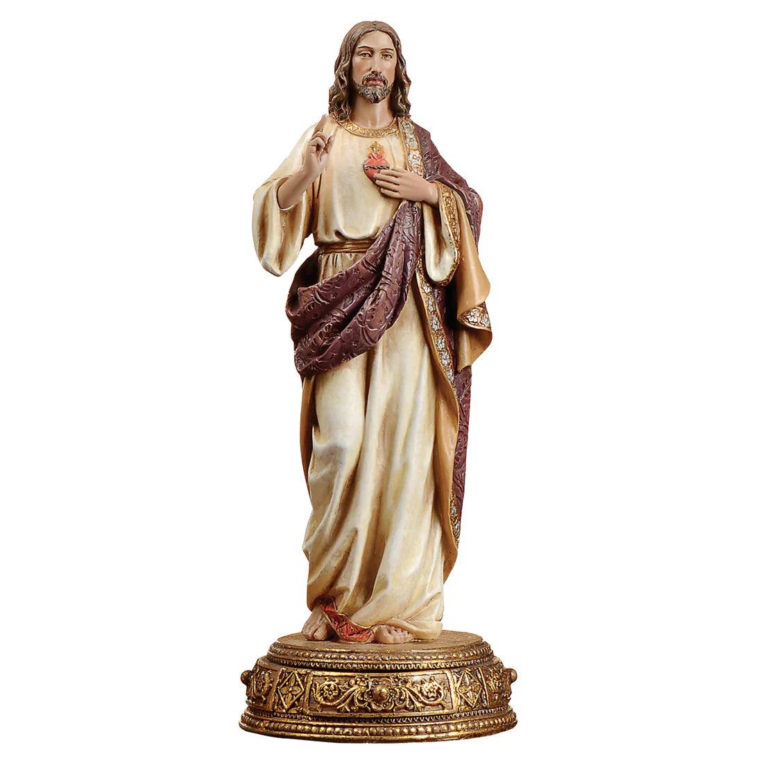 Joseph's Studio Sacred Heart of Jesus Figure - Heavenly Protectors (10.25")