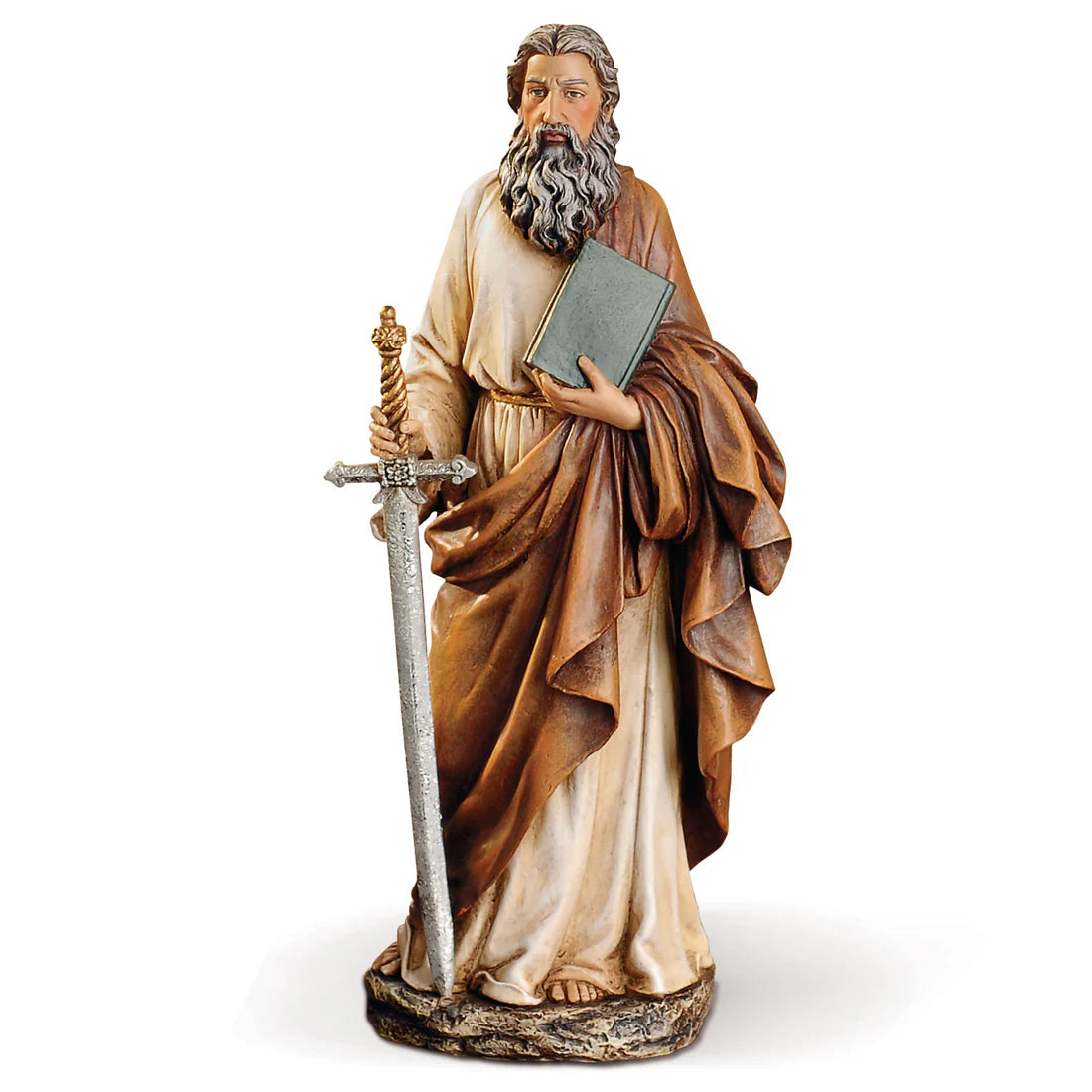 Joseph's Studio St. Paul with Book Figure (10") - Renaissance Collection