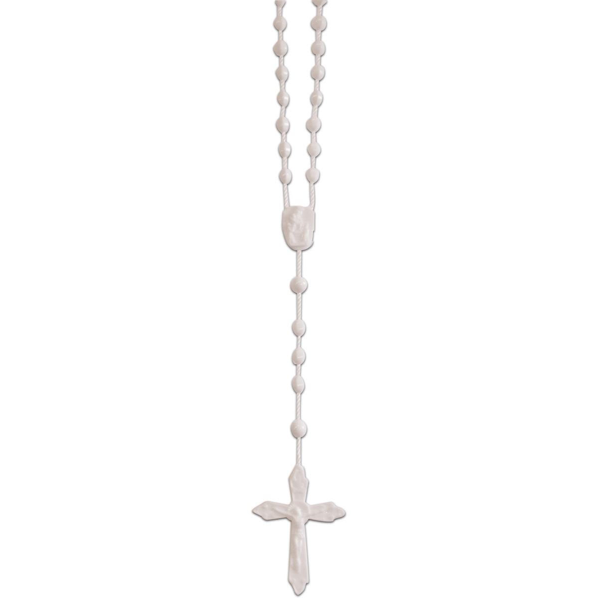 Plastic Rosary (17") - Various Colours