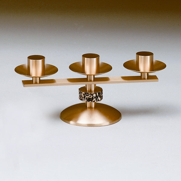 Candélabre d'autel en bronze 3, 5, 7 lumières : Style 6497