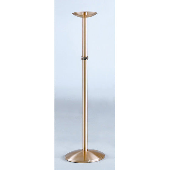 Processional Bronze Floor Candlestick: 6497 Style - 1 1/2" Socket