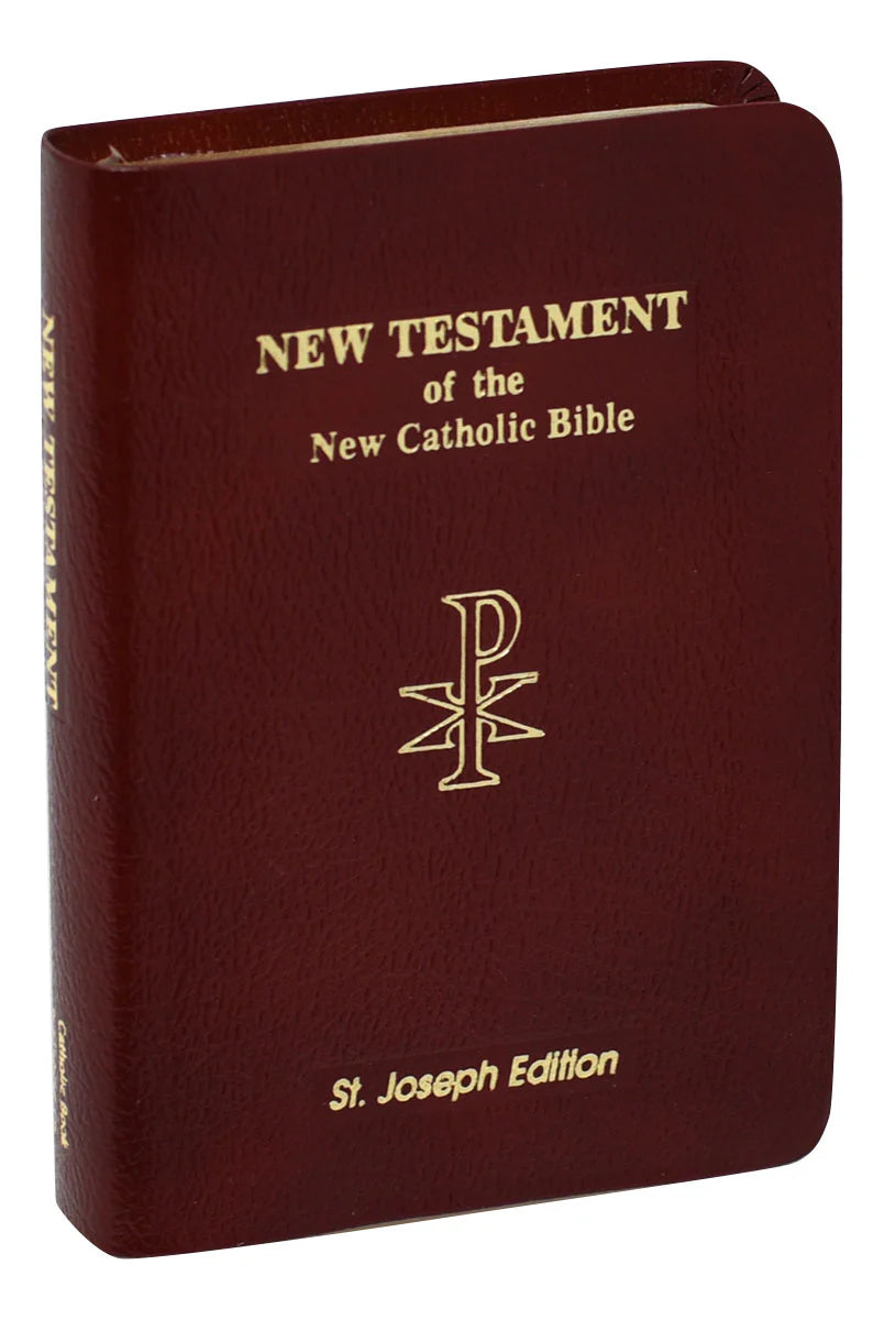 St. Joseph New Catholic Bible New Testament - Vest Pocket Edition (Bonded Leather)
