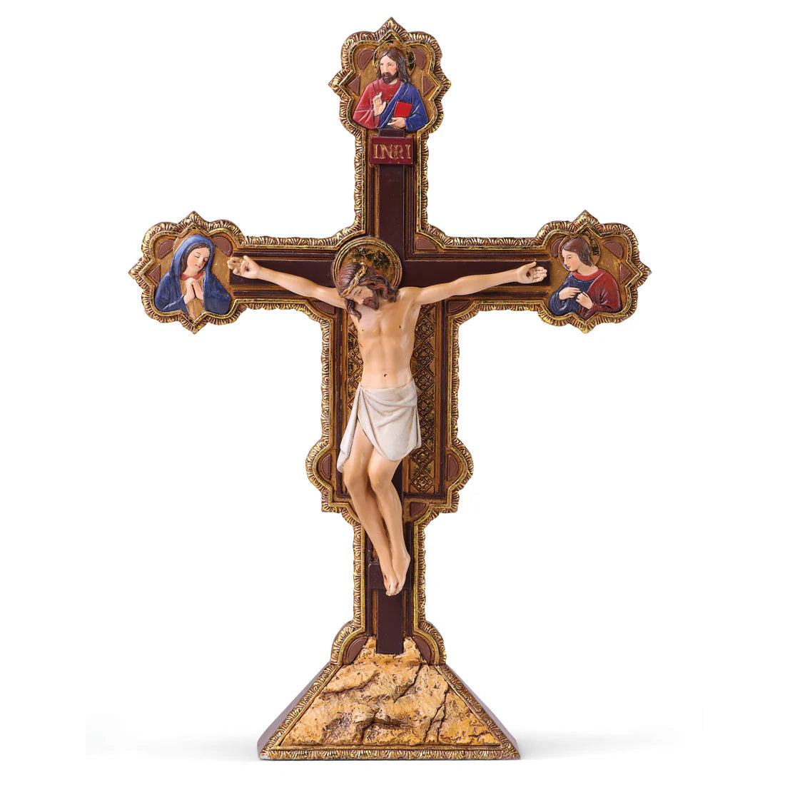 Ognissanti Tabletop Crucifix (10.5")