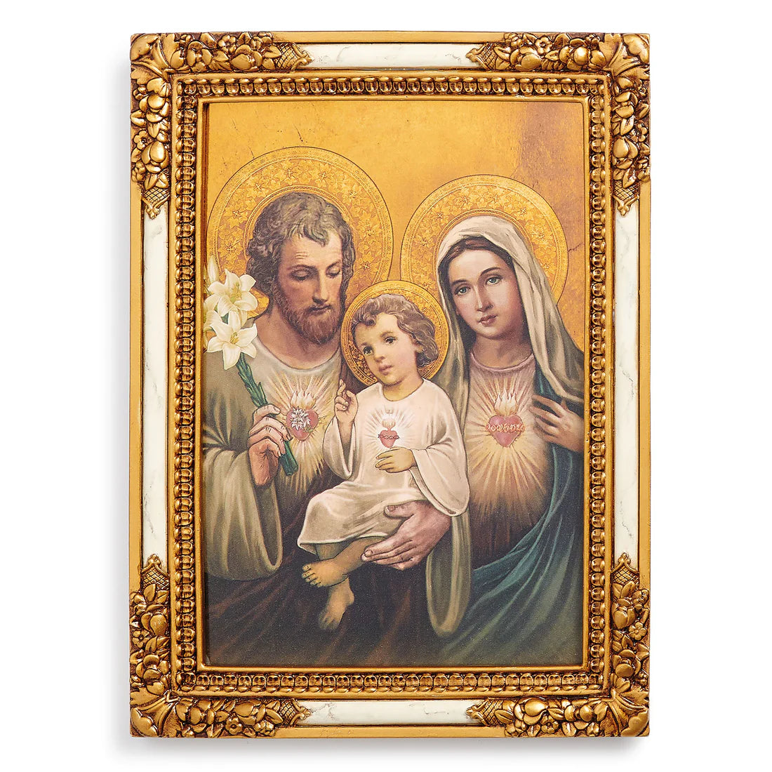 Joseph's Studio Chaste Hearts Framed Plaque (7")