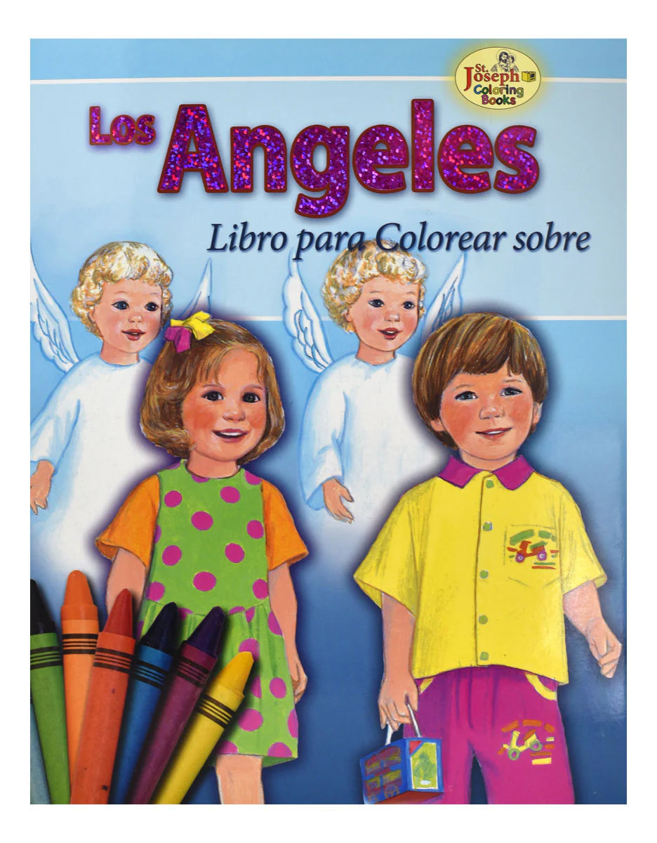 Angels Coloring Book