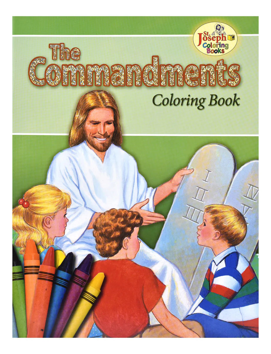 The Commandments Coloring Book