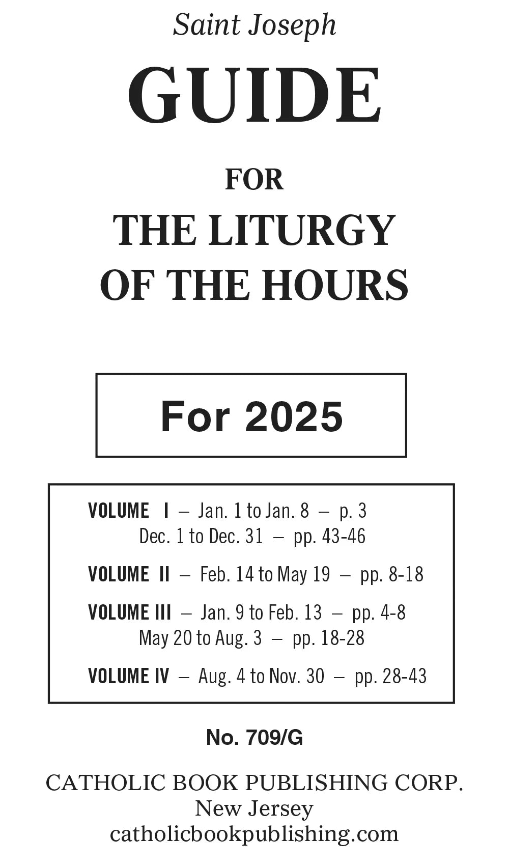 Liturgy Of The Hours Guide for 2026