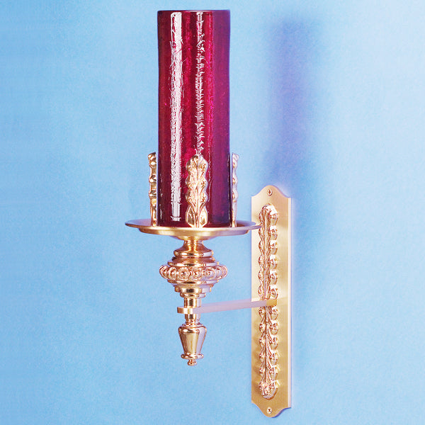 Bronze Wall Bracket Sanctuary Lamp: 7020 Style