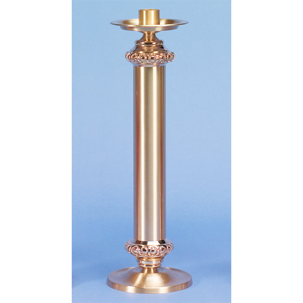 Bronze Altar Candlestick: 7020 Style - 20" Ht